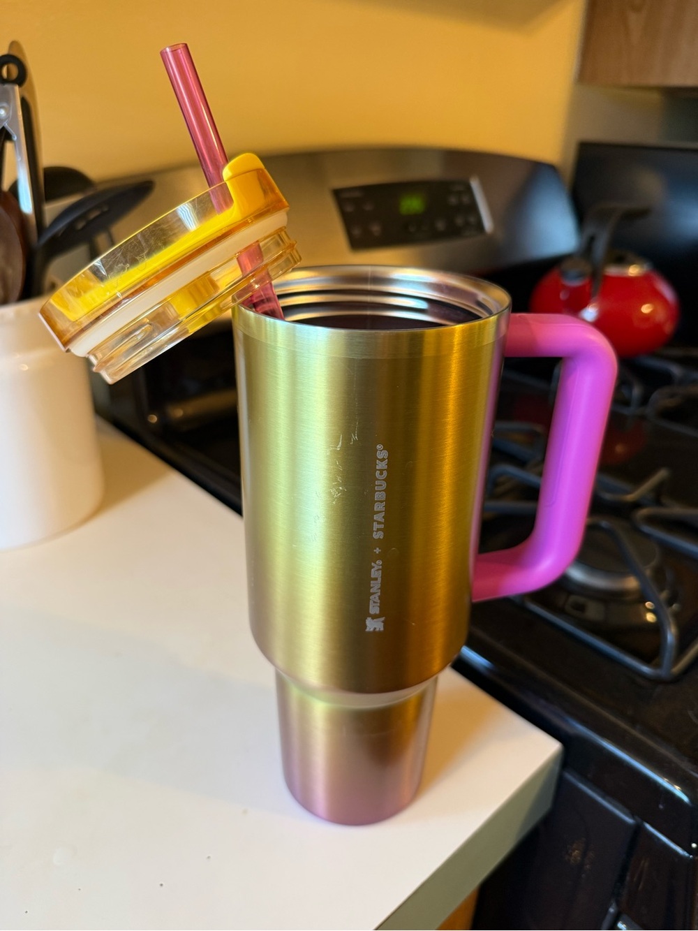 Starbucks + Stanley Collab 40 oz stainless steel cup *used*